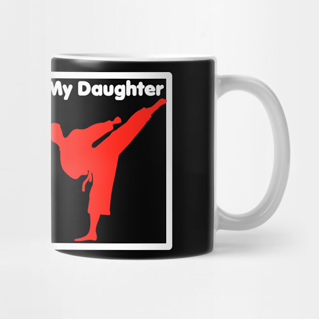 Your Daughter My Daughter is a Fighter Proud Parent Shirt by Littlelimehead